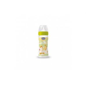 Chicco Bouteille à débit réglable en silicone 250Cc 1u