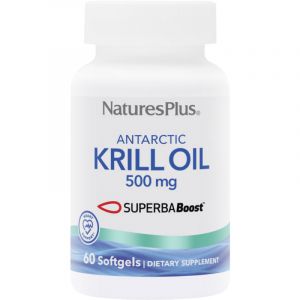 Natures Plus Huile de Krill SuperbaBoost 60 g&eacute;lules