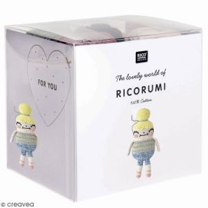 Rico Design Kit crochet Ricorumi - Copine rigolote