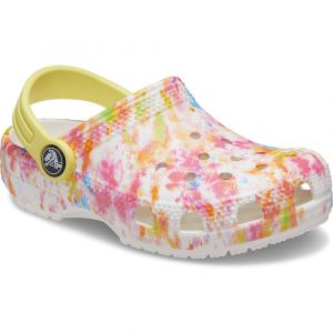 Crocs Sabots Bambin Classic Tie Dye Graphic EU 21 Orange Zing / Multi