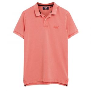 Superdry Polo detruit Homme Rose
