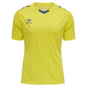 Hummel T-shirt à Manches Courtes Core Xk Poly M Blazing Yellow / True Blue