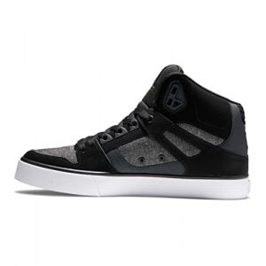 DC Shoes Pure, Basket Homme, Black Battleship, 42 EU