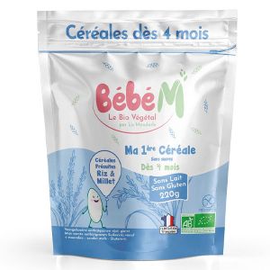 Bébé M Ma 1ère Céréale dès 4 mois Bio 220g