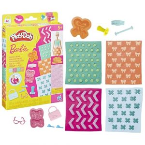 Image de Play-Doh Barbie Perles et nœuds, recharges pour Coffret de pâte à Modeler