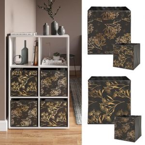 Boîte de rangement Vicco noir