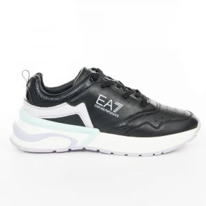 Basket EA7 moon training Femme Noir