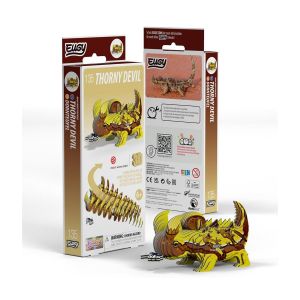 Maquette Eugy 3D Modèle: ANIMAL SAUVAGE / DIABLE CORNU 8,4x4,4x5,2cm, en carton, en boîte, 6+ - Maquette en carton - DA-5314135
