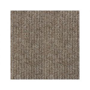 Décoweb Tapis d'entrée côtelé antisalissures & antidérapant - 1er prix - Beige - Echantillon 15 x 20 cm