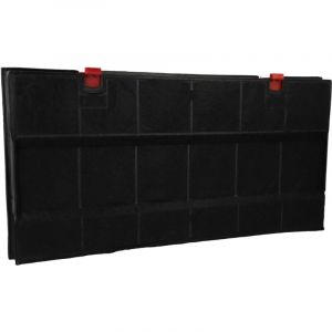 Vhbw Filtre à charbon actif compatible avec AEG 2600D-A/CH, 2600D-A/GB, 330, 2600D-A/S, 302D-D/GB, 302D-W/GB, 330D-D, 330D-D/GB hotte aspirante