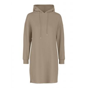 Pieces Robe Sweat Capuche Chilli Beige - Beige - S - Femme - Robes - Boutique Seven's