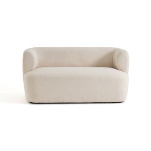 Image de Canapé 2 places bouclette, Nidou Beige Couleur Beige Taille 2 Places
