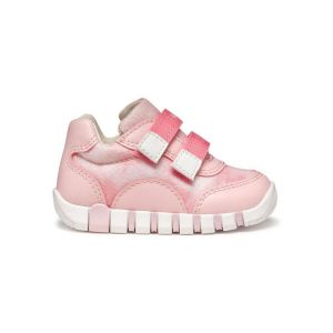 Geox Bébé Fille B IUPIDOO Girl A Basket, Salmon, 19 EU