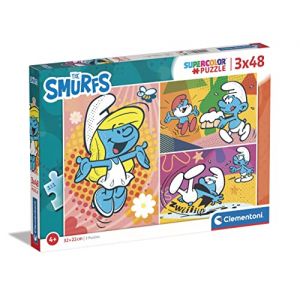 Image de Clementoni SMURFEN (3X48 STUKJES)