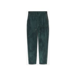 Le Temps des Cerises Pantalon Pantalon ashton en velours vert sapin