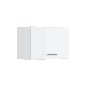 Vicco Armoire suspendue R-Line, Blanc Haute brillance, 60cm avec porte dascenseur