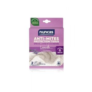 Nuncas Antimites Protection Tissus - Lavande - 2 Grands Feuillets