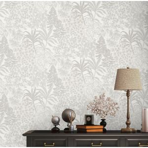 Zoe vegetal ecru gris argent