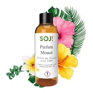 Concentré de Parfum Monoi pour Bougies Création de Bougies Parfumées au monoi sans CMR de Grasse 30 ml