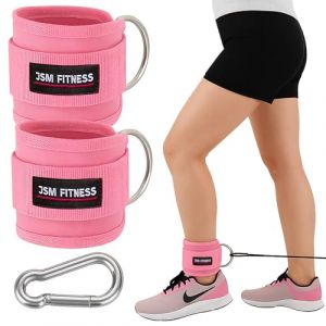 Menottes de cheville roses