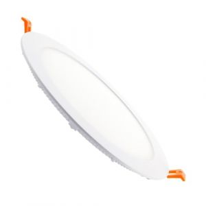 Dalle LED Ronde Extra-Plate 15W Coupe Ø 185 mm Blanc Neutre 4000K