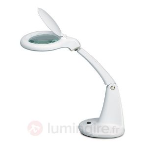 Image de Maul 82611-02 - Lampe loupe LED Maulduplex coloris blanc