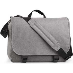 BagBase - Sac messager - 11 litres (Lot de 2) (Taille unique) (Gris marne) - UTRW6964