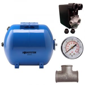 LBP - Kit r&eacute;servoir vessie aquasystem horizontal 50L - 1''