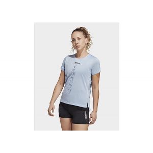 Adidas T-shirt De Trail Running Terrex Agravic Bleu, pointure X-Small - Bleu - Taille X-Small