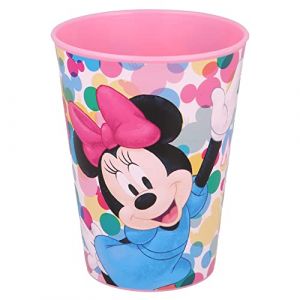 Stor 8412497511075Facile Verre, 260 ml Capacité, Minnie Se sentir bien