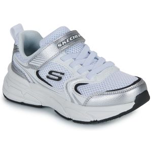 Skechers Baskets basses enfant RETRO-GRAPH Blanc - Taille 36,27,28,29,30,31,32,33,34,35