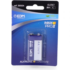 Pile alcaline 6lr61 9v edm (blister 1 unid. )