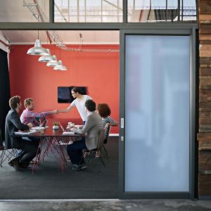 Image de Film d&eacute;poli bleu adh&eacute;sif