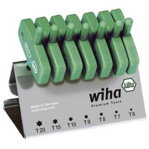 Image de Wiha Jeu de tournevis TORX&reg à poignée de clé 7 pièces, Contenu : T 6 T 7 T 8 T 9 T 10 T 15 T 20