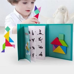 Image de SHOP STORY Puzzle magnétique éducatif en bois