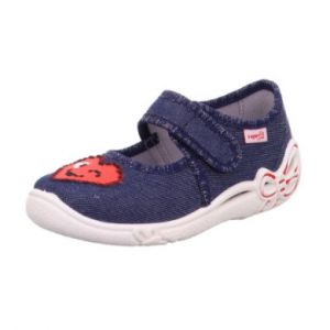 Superfit Belinda, Chausson, Bleu/Rouge 8030, 27 EU