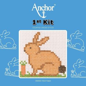 Anchor Kit au Point de Croix: 1er kit: Lapin