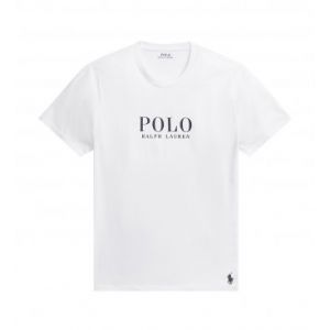 Ralph Lauren T-shirt droit signature coton Blanc Polo - Couleur Blanc - Taille XL