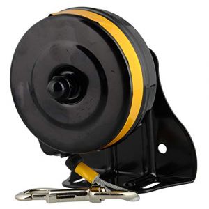 Lixit Attaches de Laisse r&eacute;tractables pour Chiens (Support, Petit), Jaune