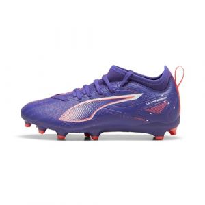 Puma Ultra 5 Match FG/AG Formula - Lapis Lazuli/Blanc/Crépuscule Enfant, pointure 31 - ['Violet'] - Taille 31
