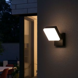 Arum Lighting Applique extérieure noire mat GX53 Portofino IP44
