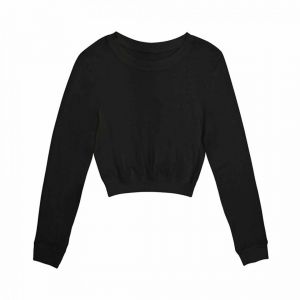 Top manches longues pyjama - Noir