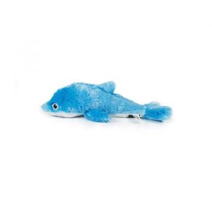 Gloria Jouet Pour Chien ¿ Peluche Dauphin Bleu 37 Cm ¿ Résistant Avec Son