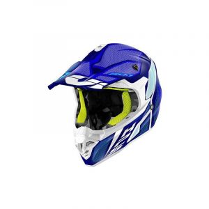 Givi Casque Cross Invert 60.1 Bleu Mat Blanc - Taille 2XL