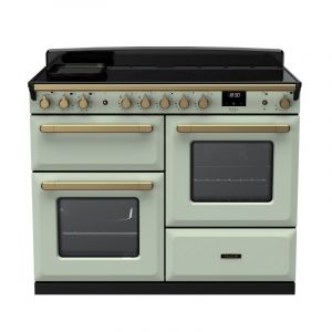 Falcon PIANO DE CUISSON ESTEL DELUXE OCTAB IND 110 CM VERT PASTEL LAITON ANTIQUE