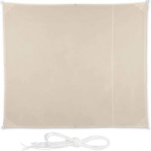 Voile d?ombrage carré 2 x 2 m beige 13_0002942