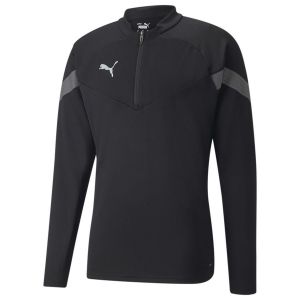 Image de PUMA Maillot d'Entraînement teamFINAL Fermeture Éclair 1/4 - Noir, pointure Large - Noir - Taille Large