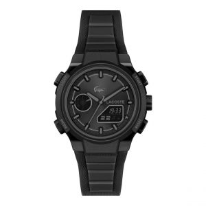 Lacoste Montre Femme LC33 - 2001478 Bracelet Silicone Noir