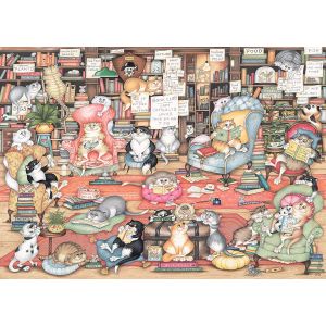 Ravensburger Puzzle Crazy Cats, Bookclub