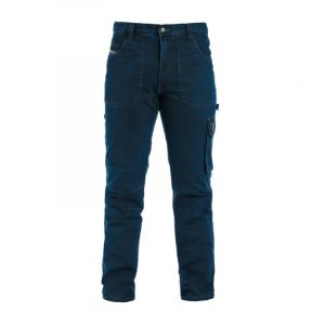 Image de Kapriol Pantalon de travail Jean de travail denim bleu, taille m